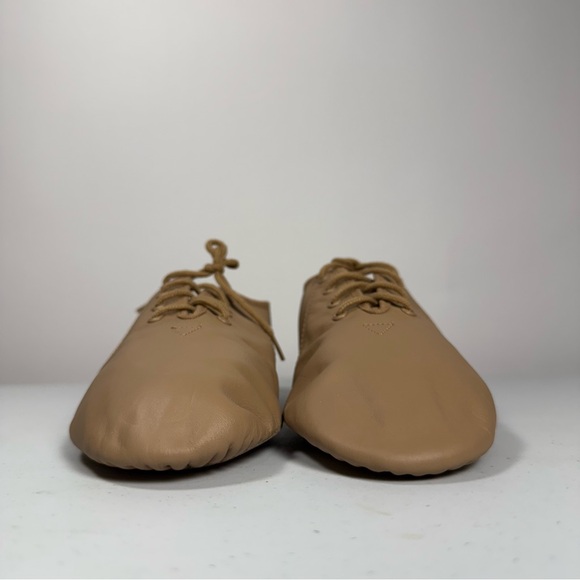 NEW Bloch Dance Women's Jazzsoft Split Sole Leather Jazz Shoe in Tan Size 8 - Picture 5 of 11